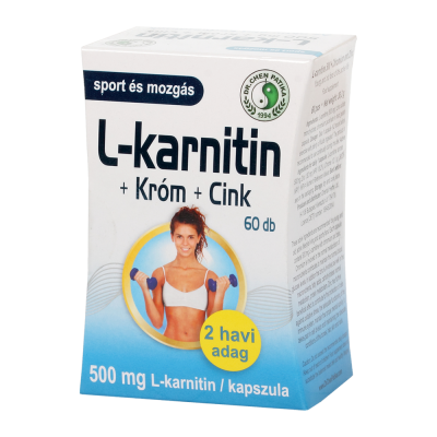 Dr. Chen Patika L-Karnitin + króm + czink 60 db
