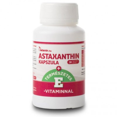 Netamin Astaxanthin kapszula E-vitaminnal 30 db