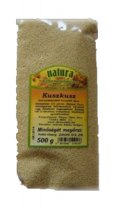 Natura kuszkusz teljes kiőrlésű, 500 g