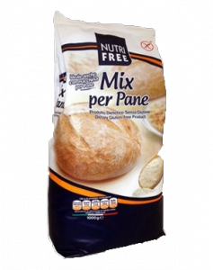 NutriFree gluténmentes Mix per Pane kenyérpor, 1000 g