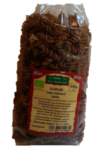 Rédei Bio barna durumtészta, orsó, 500 g