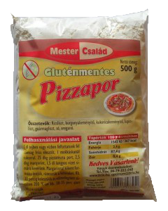 Mester család pizzapor, 500g