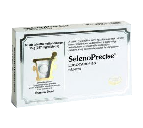 Pharma Nord Bio-Seleno Precise tabletta, 50 µg, 60 db