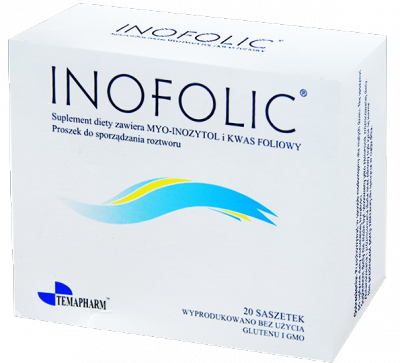 Inofolic inozit + folsav étrend-kiegészítő, 60 tasak