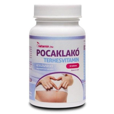 Netamin Pocaklakó terhesvitamin 30 db